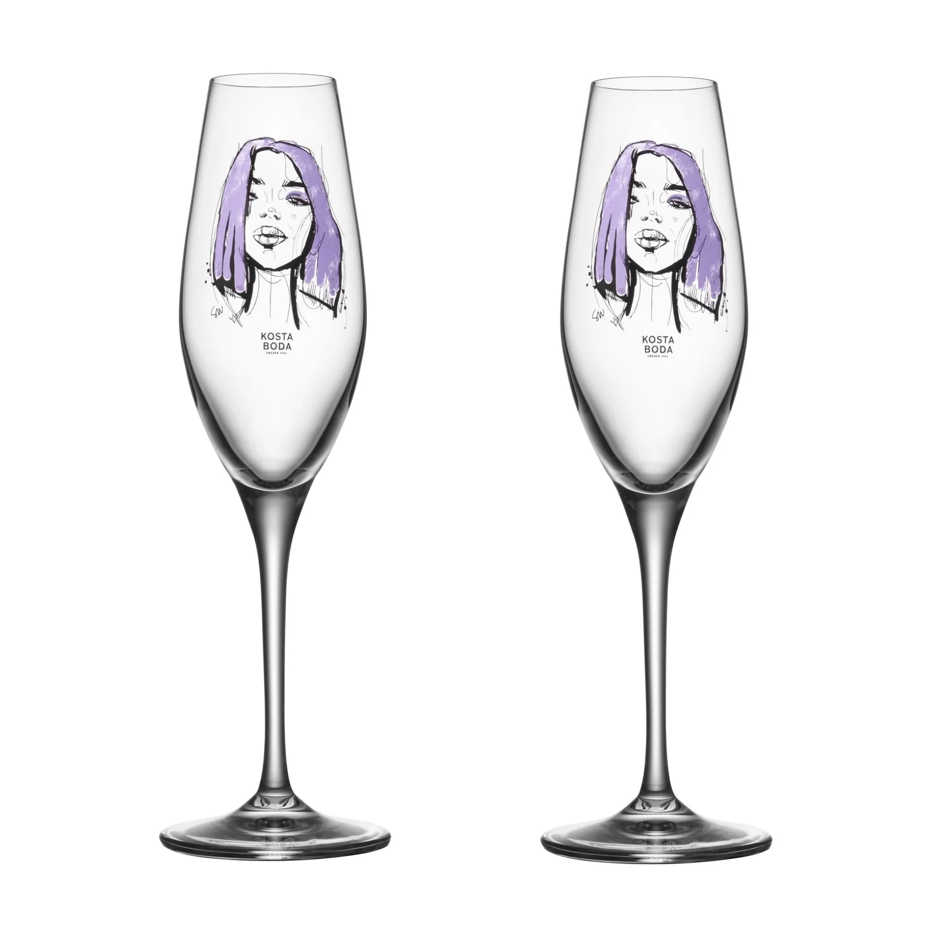 All About You Champagneglass 24 Cl 2-Stk.