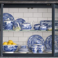 Blue Italian Skal Rund