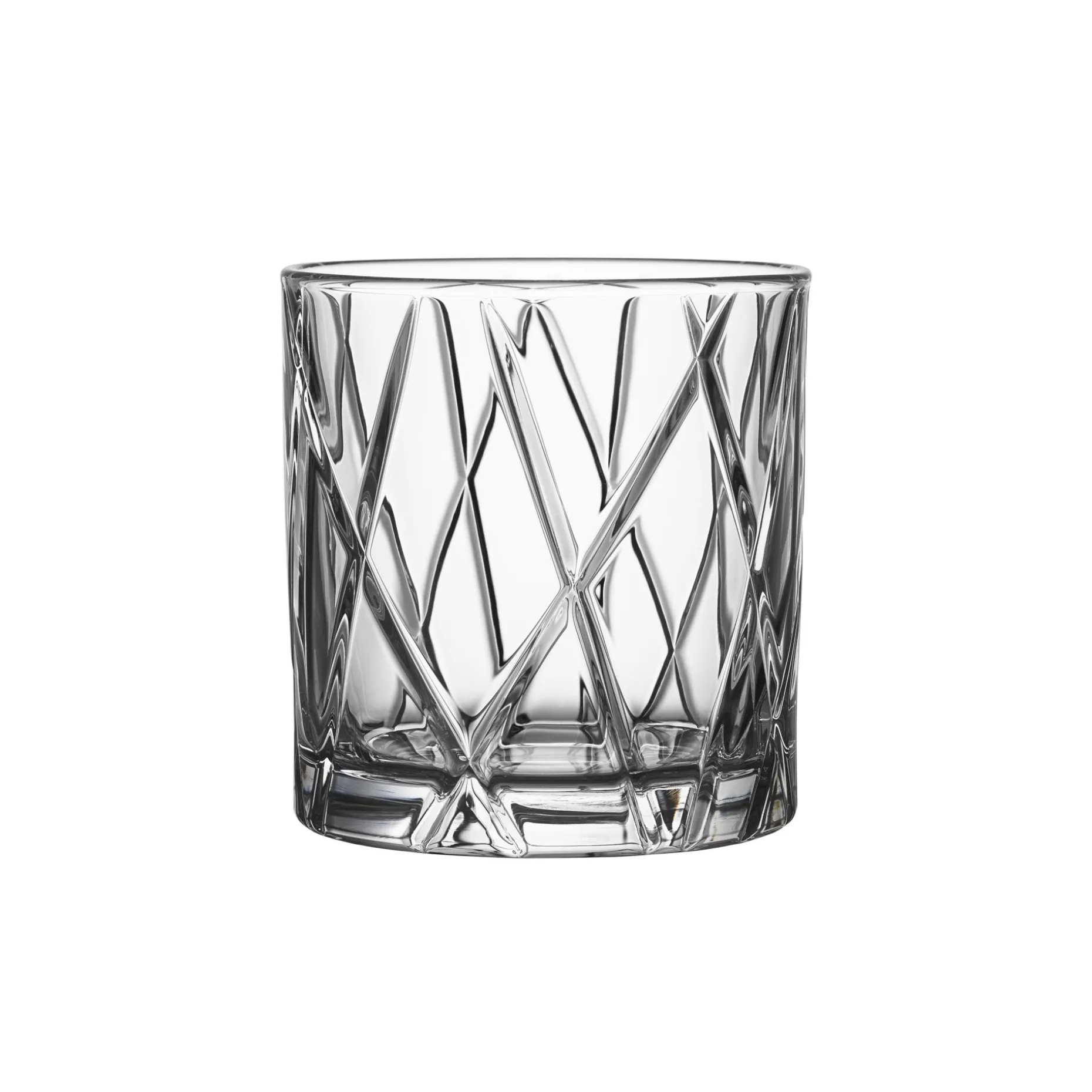 City Double Old Fashioned Glass 4-Pakk