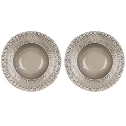 Daisy Dyp Tallerken O 21 Cm 2-Stk.