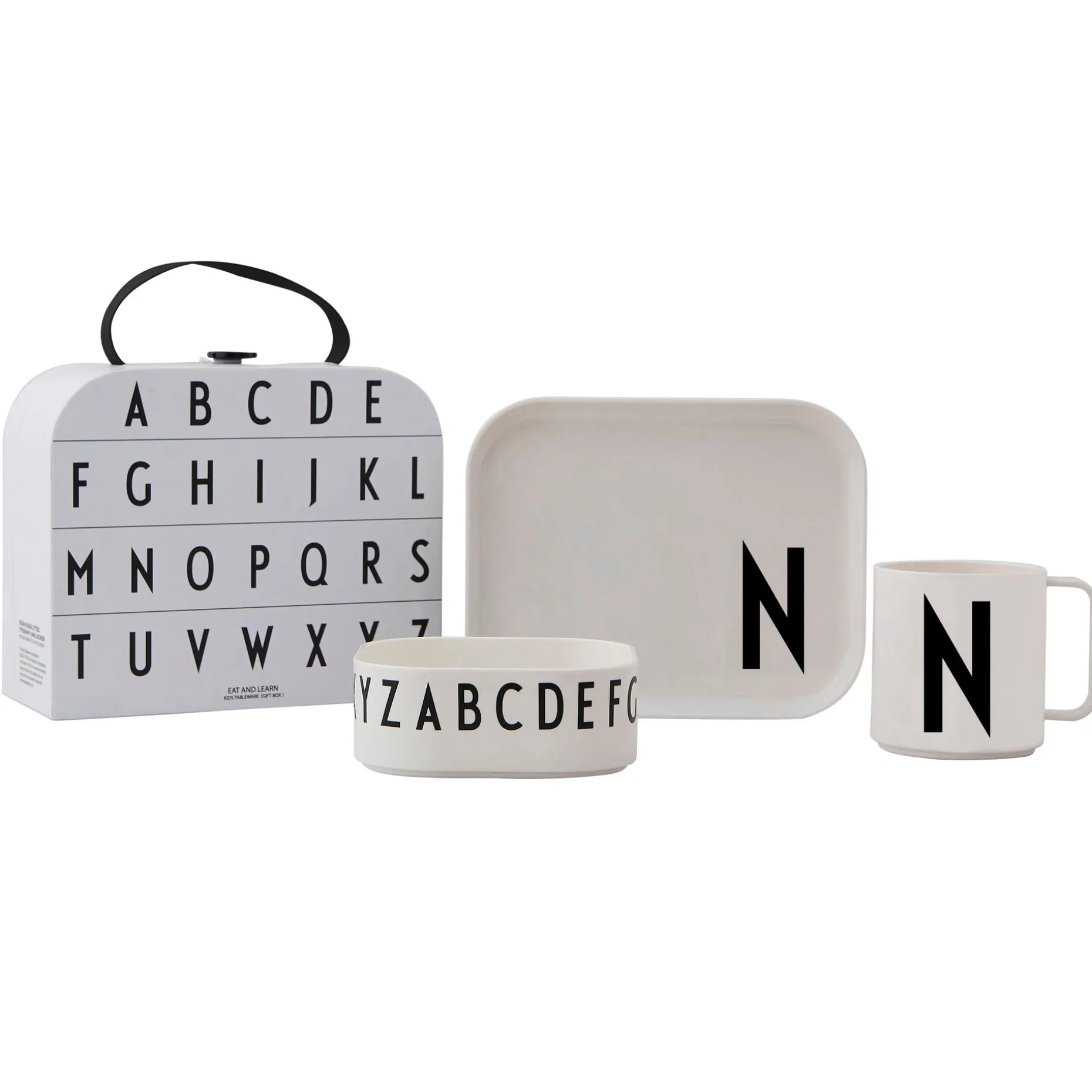 Desig Letters Bar Eservise Sett