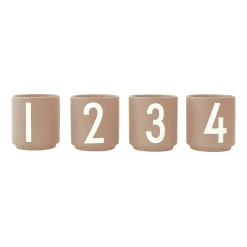 Design Letters Espressokopp 4-Pakn.