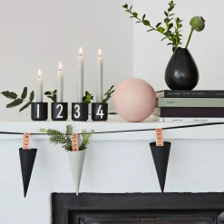 Design Letters Espressokopper 4-Stk. Svart