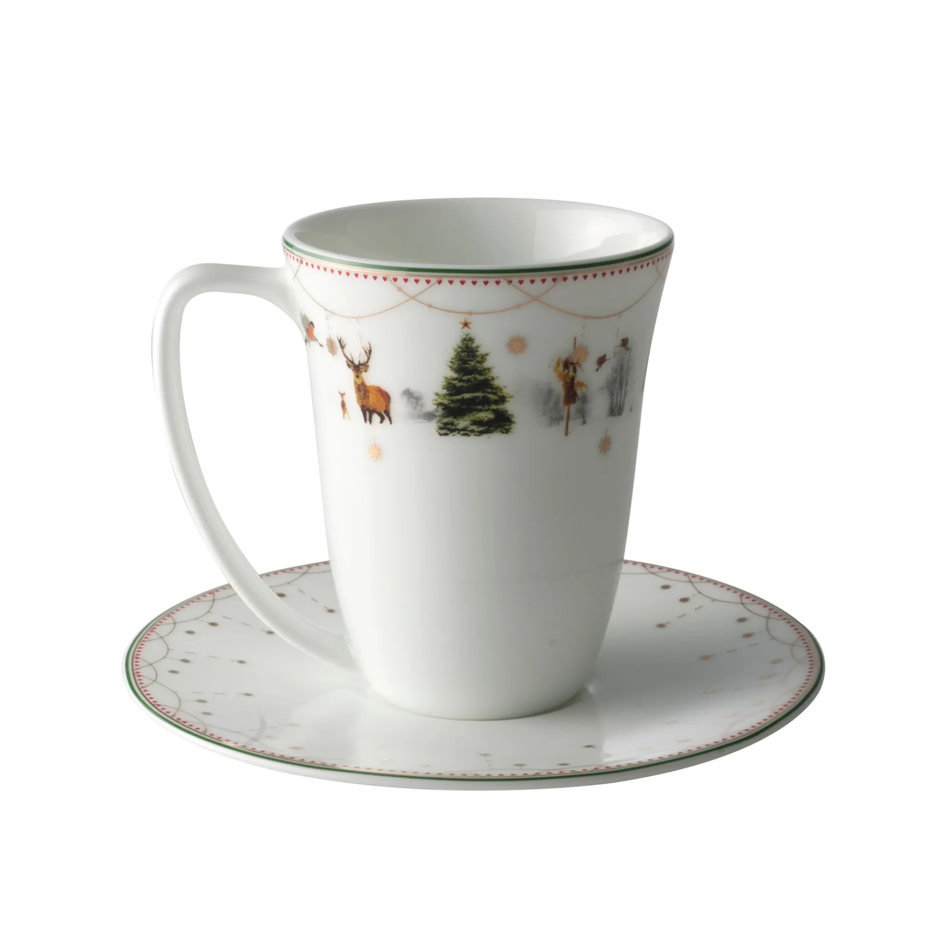 Julemorgen Kopp Og Fat 20 Cl