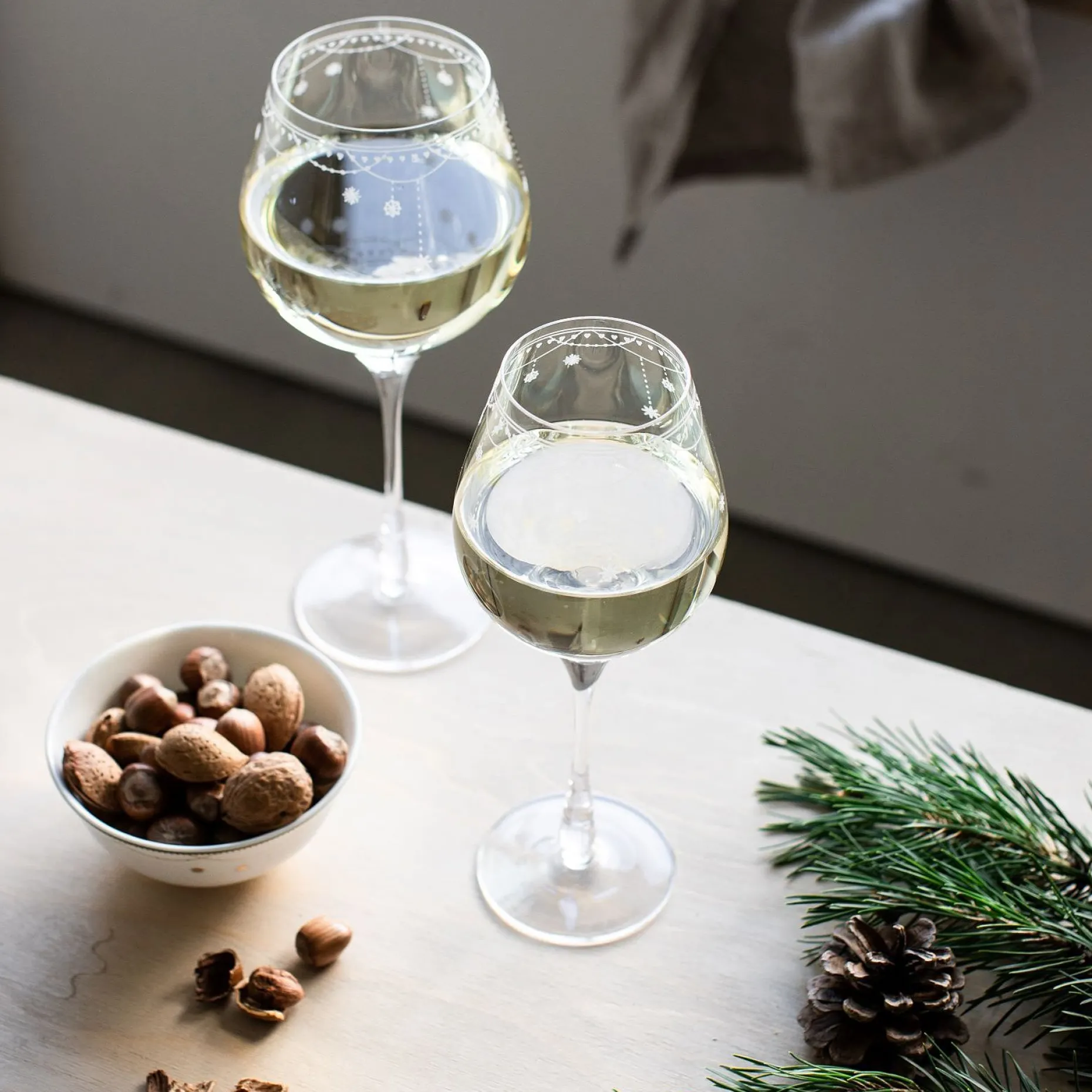 Julemorgen Rodvinsglass
