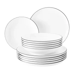 Lido Black Line Servisesett 12 Deler
