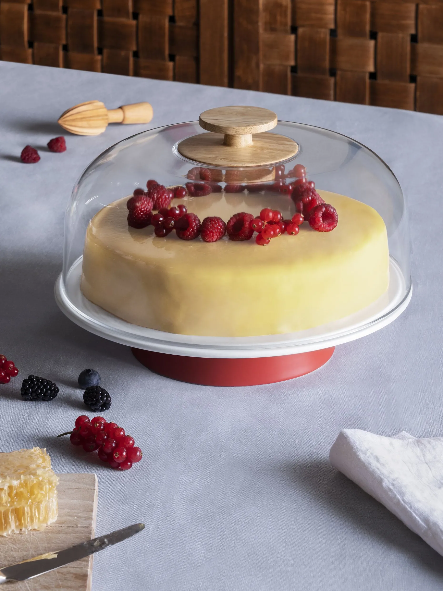 Mattina Kakefat Med Glasskuppel