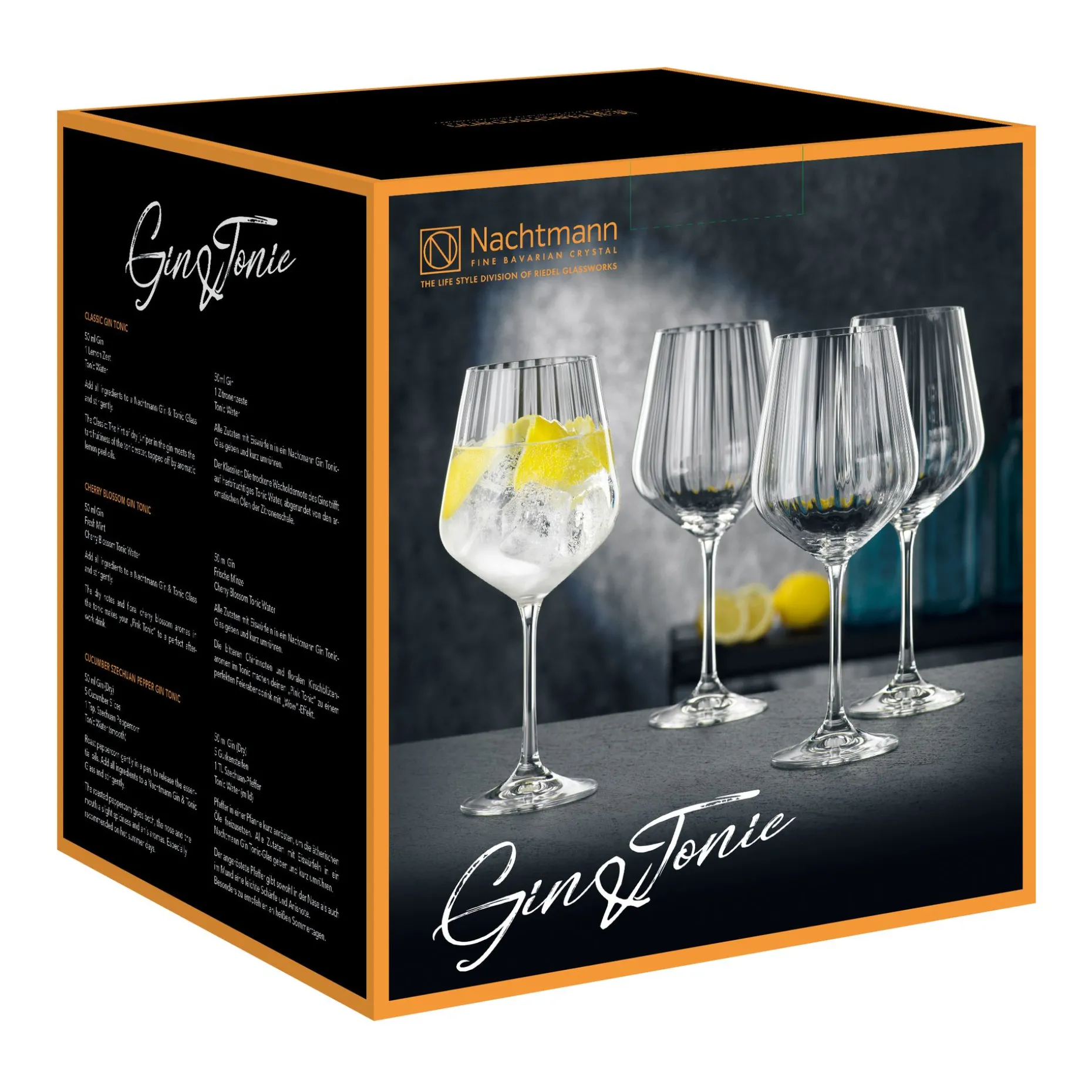 Nachtmann Gin & Tonic Glass 4-Pakning