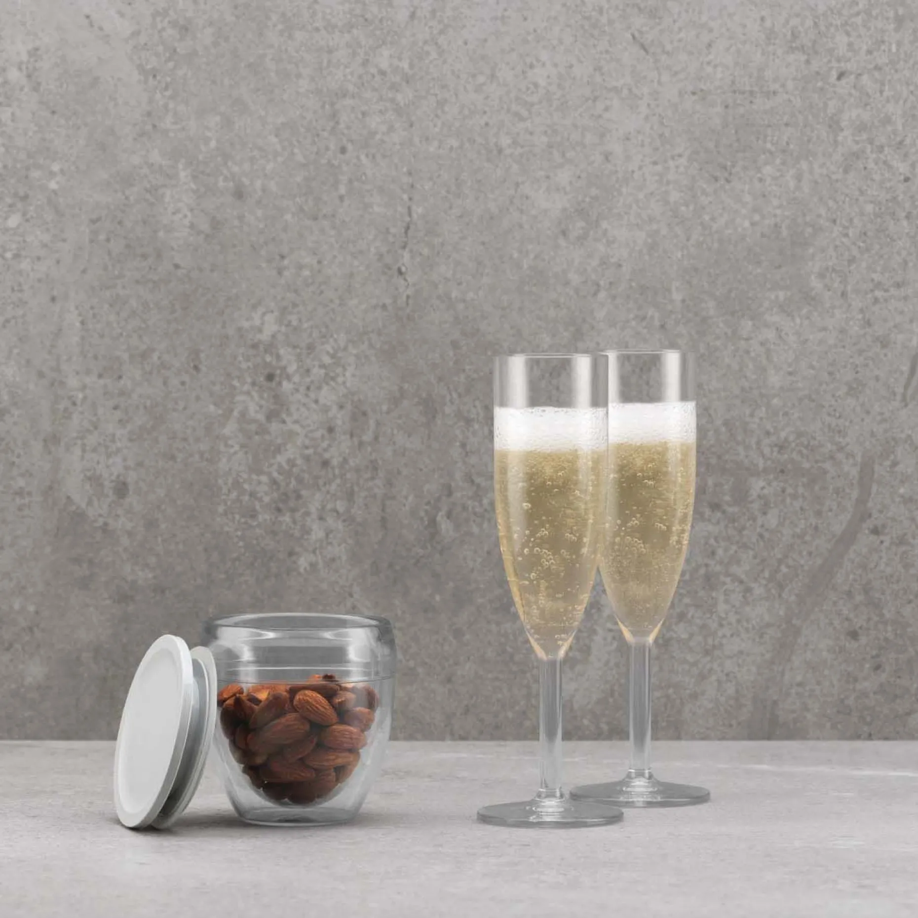 Oktett Champagneglass 6-Stk.