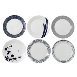 Pacific Tallerken Bla 6 Deler