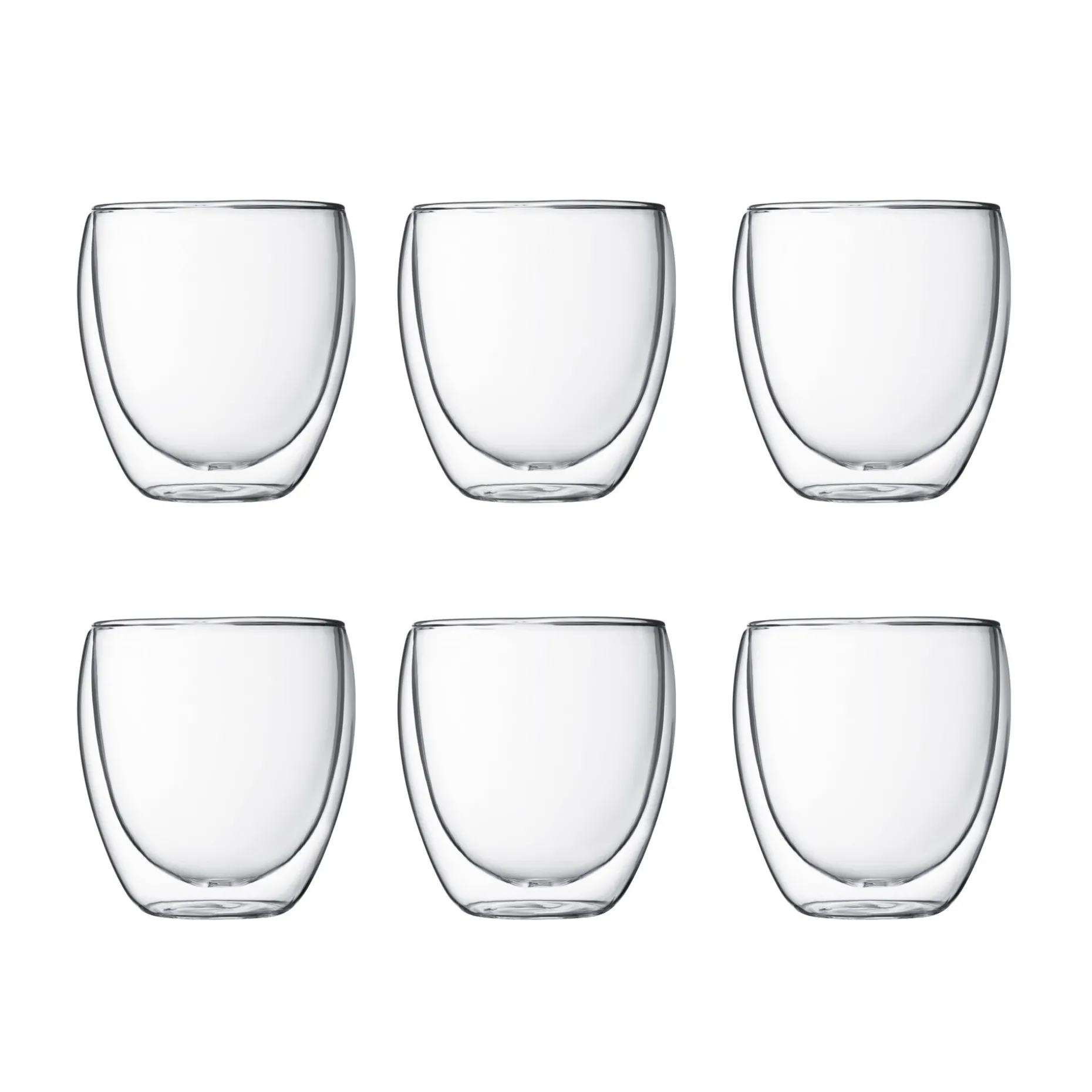 Pavina Glass Med Doble Vegg 6 Stk