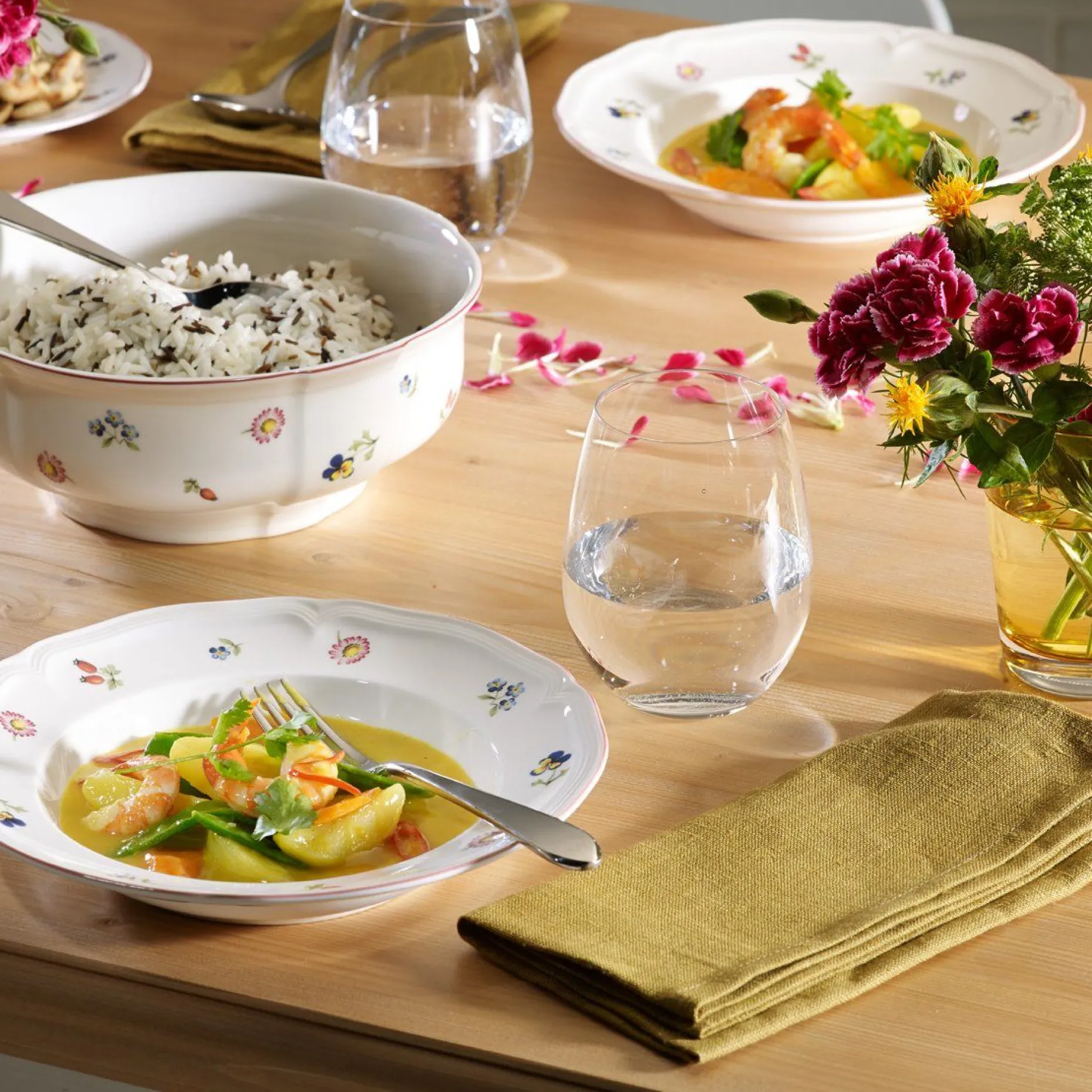 Petite Fleur Dyp Tallerken