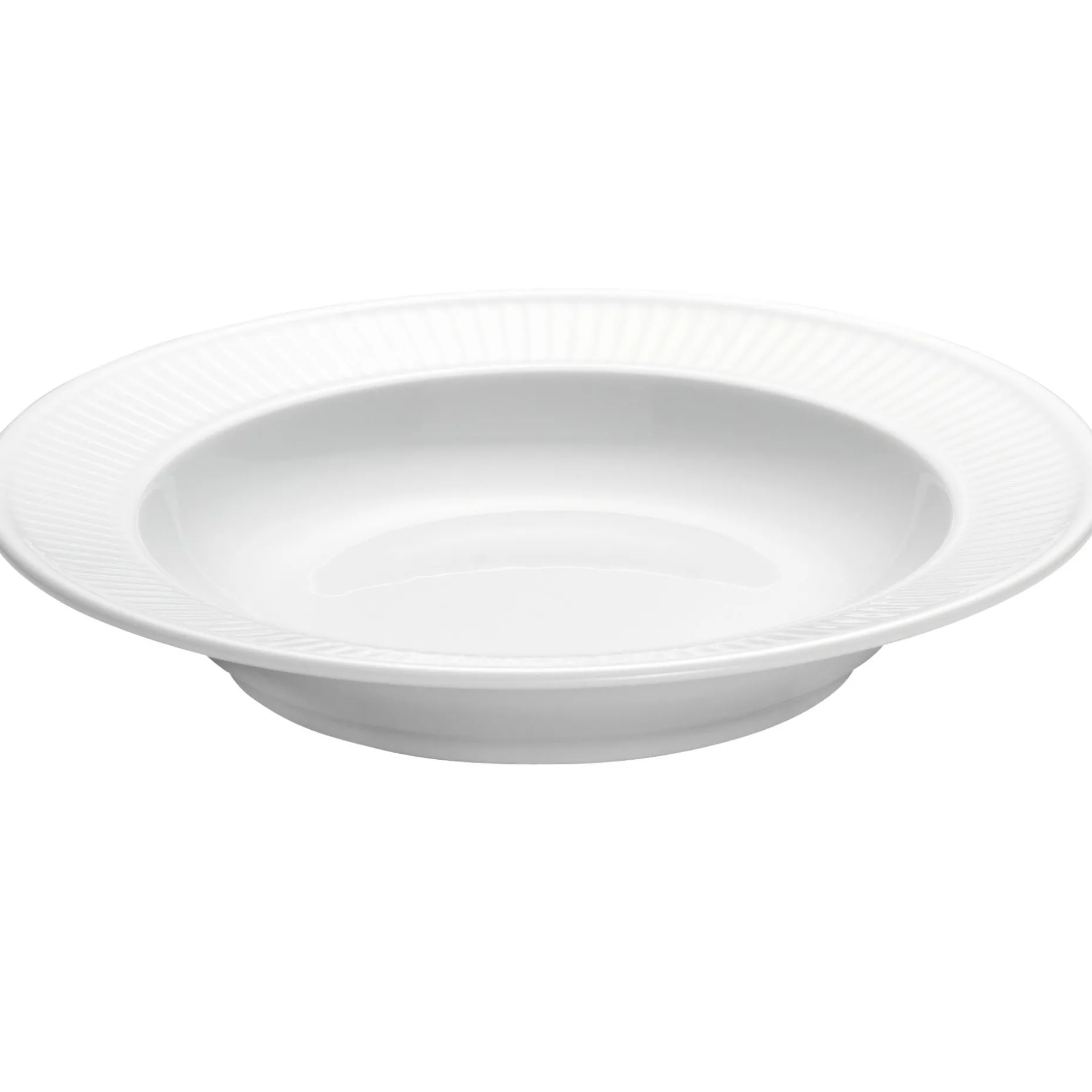 Plisse Dyp Tallerken O 22Cm