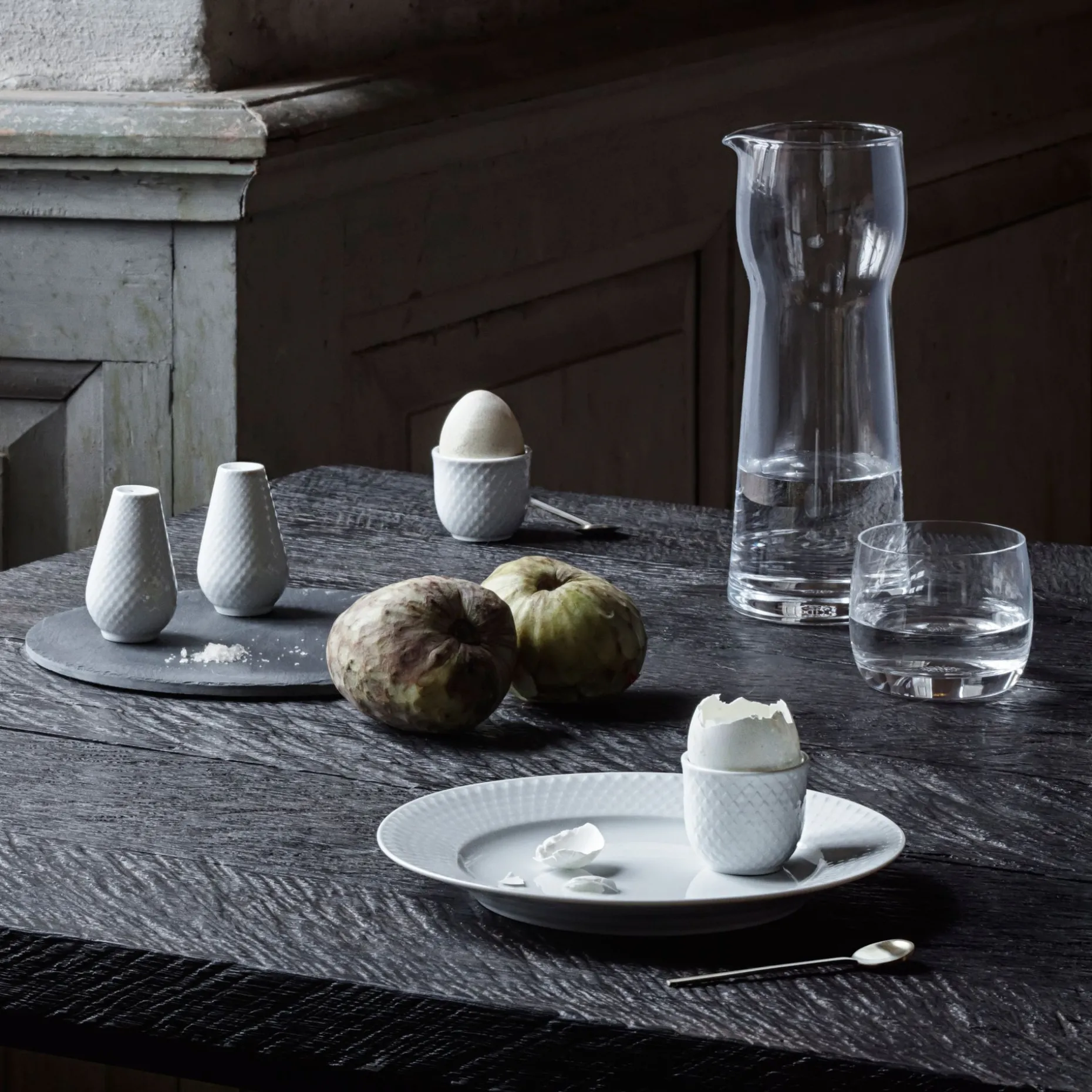 Rhombe Eggeglass, 2-Stk.