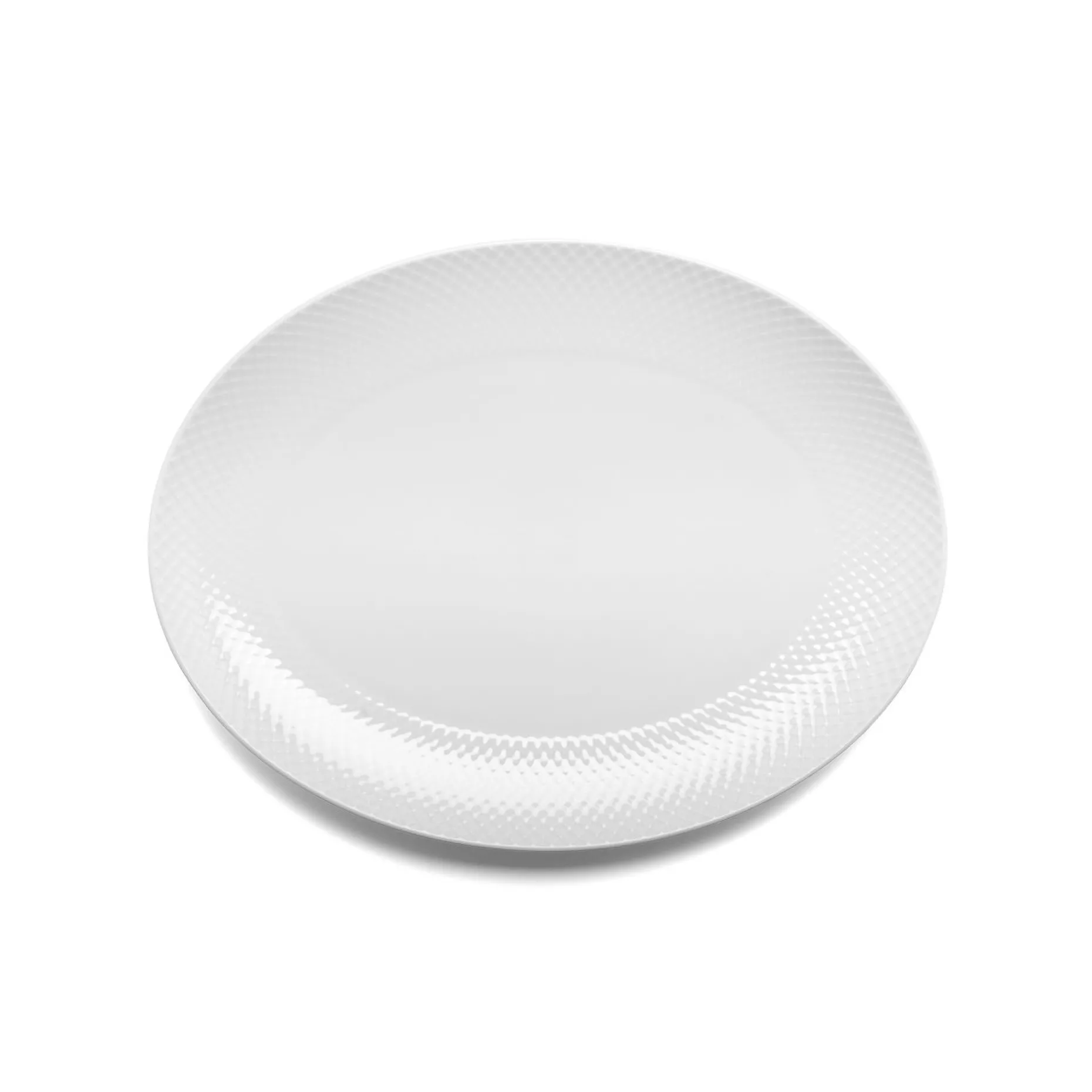 Rhombe Ovalt Serveringsfat 35X26,5 Cm